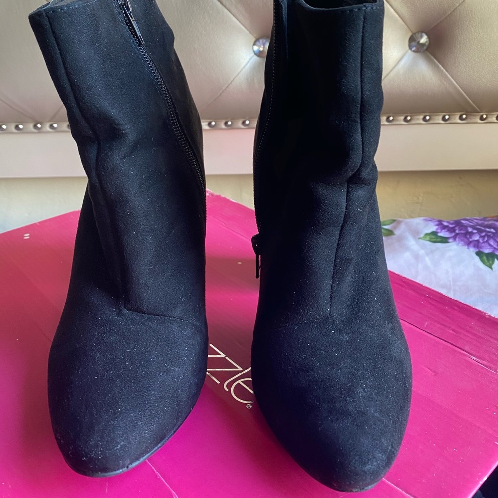 Black booties